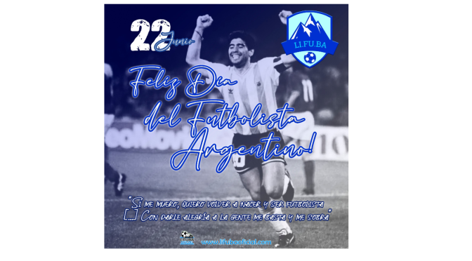 22 de junio: Día del futbolista argentino